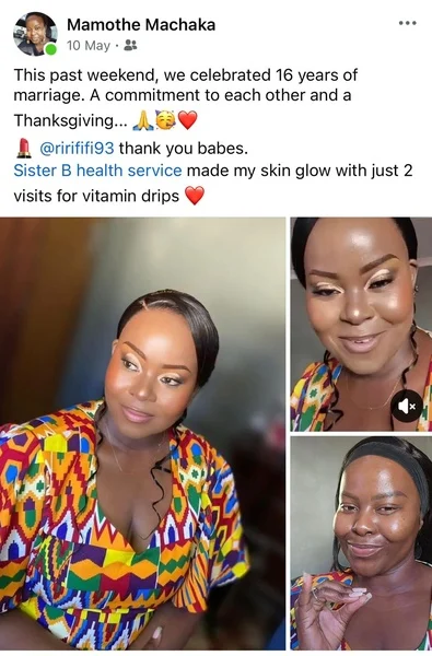 Testimonial from Mamothe Machaka